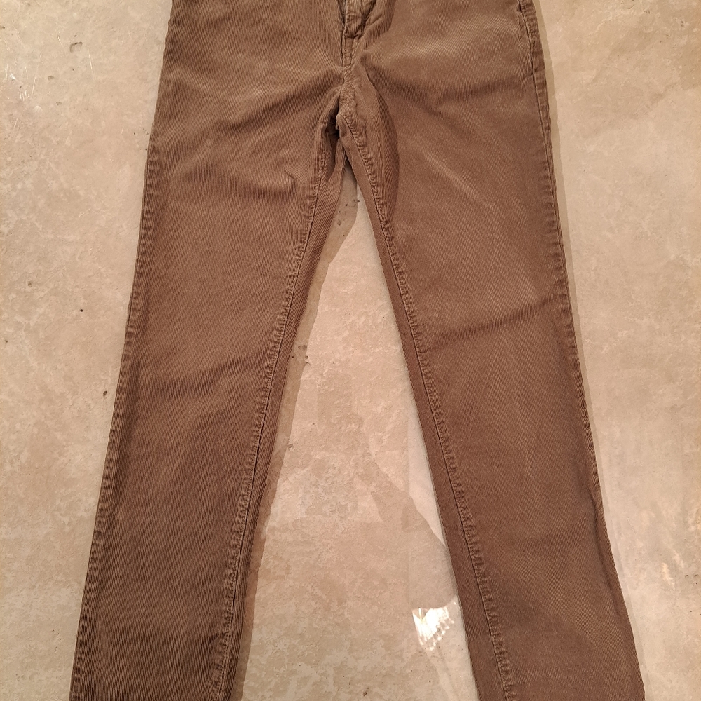 Boys five pocket corduroy denim jeans by BE CRAZY Rocker Fit size 14